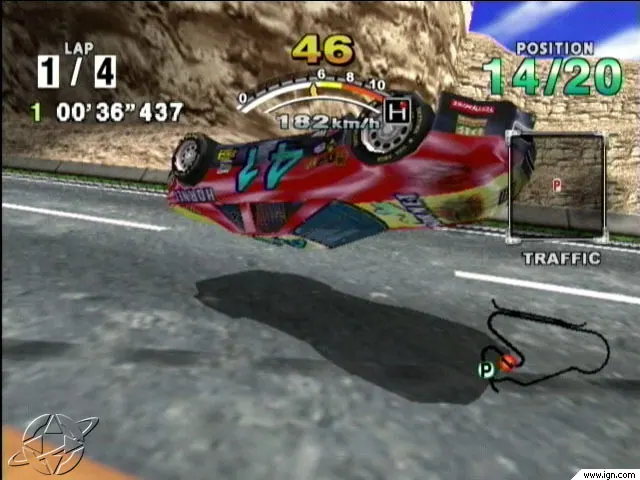 Скриншот Daytona USA 2001