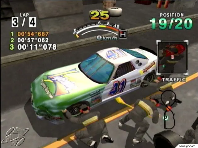 Скриншот Daytona USA 2001