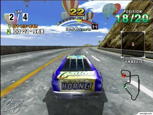 Скриншот Daytona USA 2001