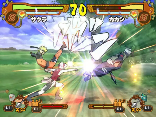 Скриншот Naruto Shippuden: Ultimate Ninja 5