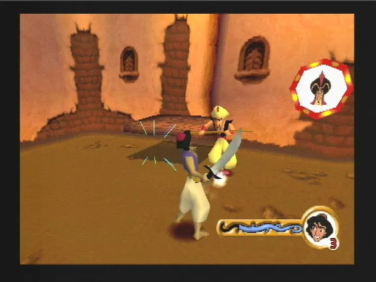 Скриншот Disney's Aladdin in Nasira's Revenge