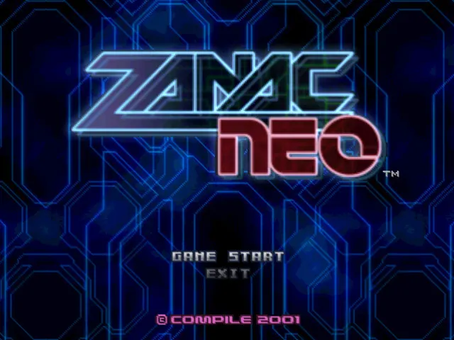 Скриншот Zanac X Zanac