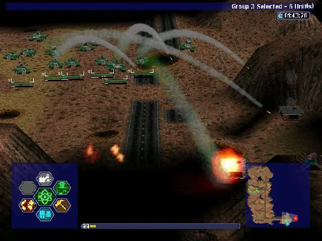 Скриншот Warzone 2100