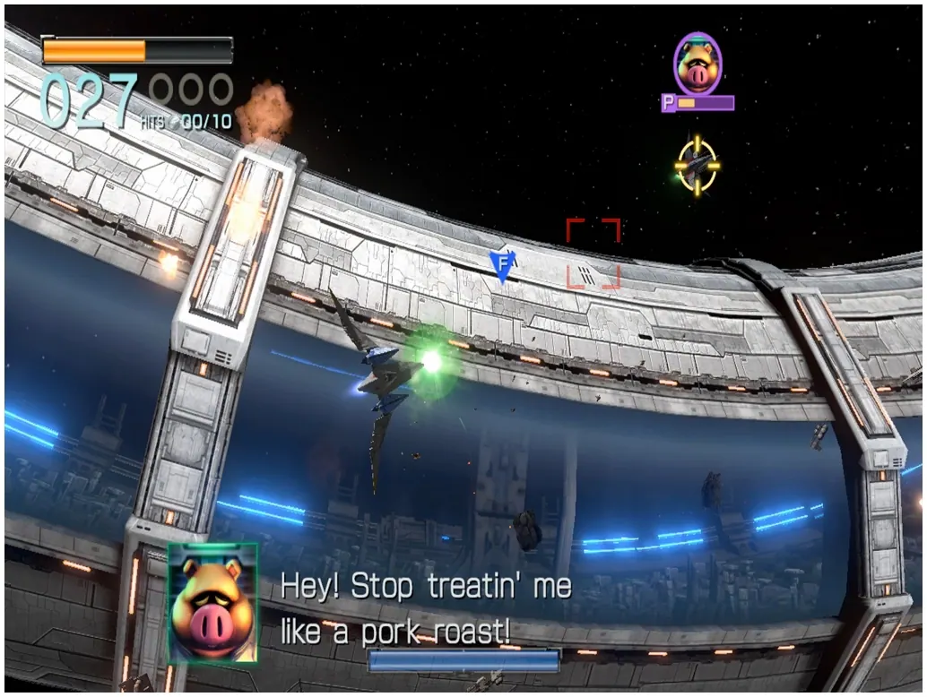 Скриншот Star Fox Zero