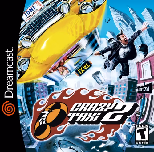 [Dreamcast] Crazy Taxi 2 (Rus - Kudos)[RUS]